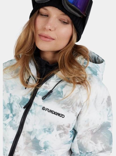 Fundango Zina Padded Jacket női steppelt síkabát fehér színben 9