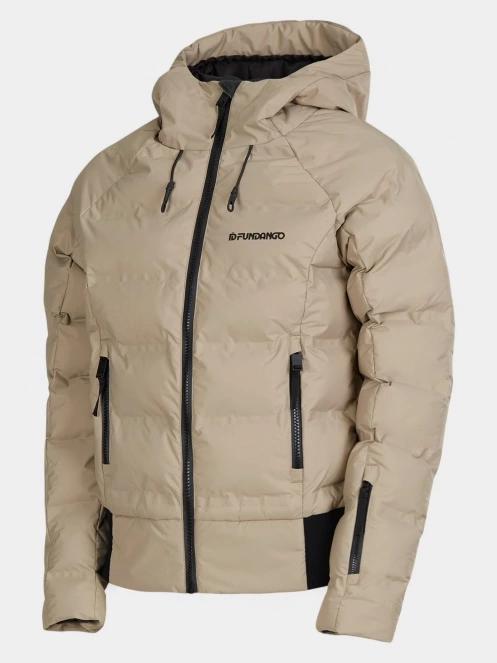 Fundango Zina Padded Jacket női steppelt síkabát homok színben 12