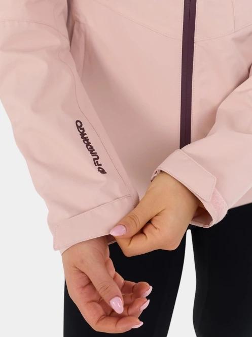 Fundango Piora II Waterproof Jacket női esőkabát rózsaszín színben 9