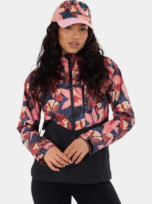 Fundango Piora II Waterproof Jacket női esőkabát rózsaszín színben 2