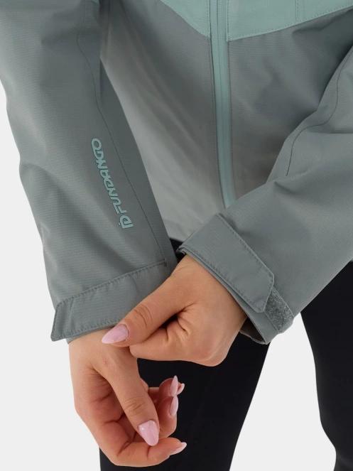 Fundango Piora II Waterproof Jacket női esőkabát zöld színben 7