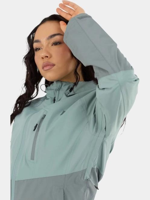 Fundango Piora II Waterproof Jacket női esőkabát zöld színben 8
