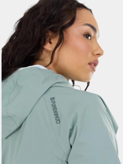 Fundango Piora II Waterproof Jacket női esőkabát zöld színben 9