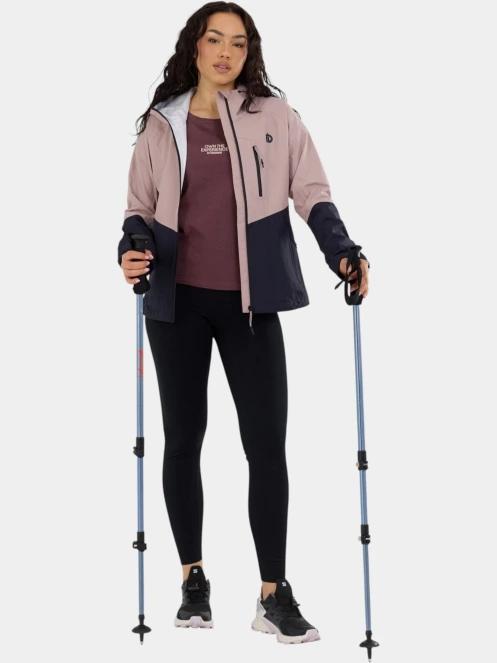 Fundango Piora II Waterproof Jacket női esőkabát rózsaszín színben 5