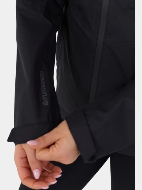 Fundango Piora II Waterproof Jacket női esőkabát fekete színben 10