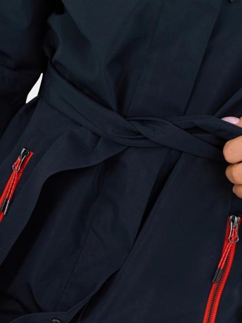 Fundango Regina III Waterproof Trench Jacket női esőkabát sötétkék színben 7