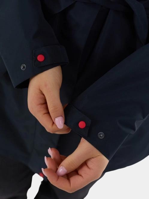 Fundango Regina III Waterproof Trench Jacket női esőkabát sötétkék színben 9