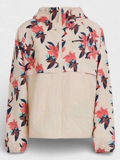 Fundango Cecil Windbreaker Jacket női széldzseki homok színben 10