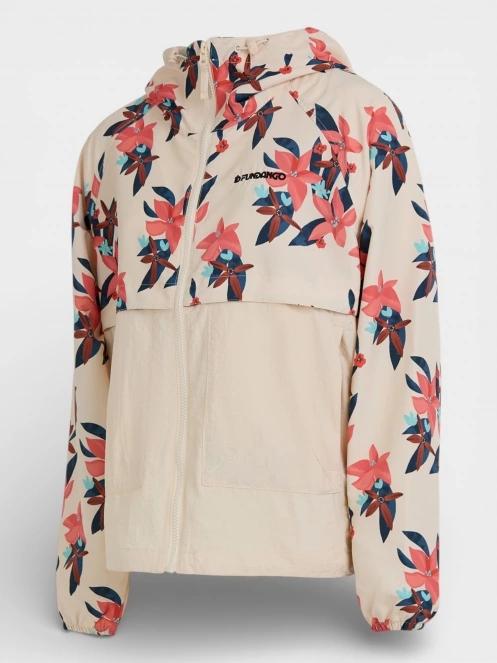 Fundango Cecil Windbreaker Jacket női széldzseki homok színben 11