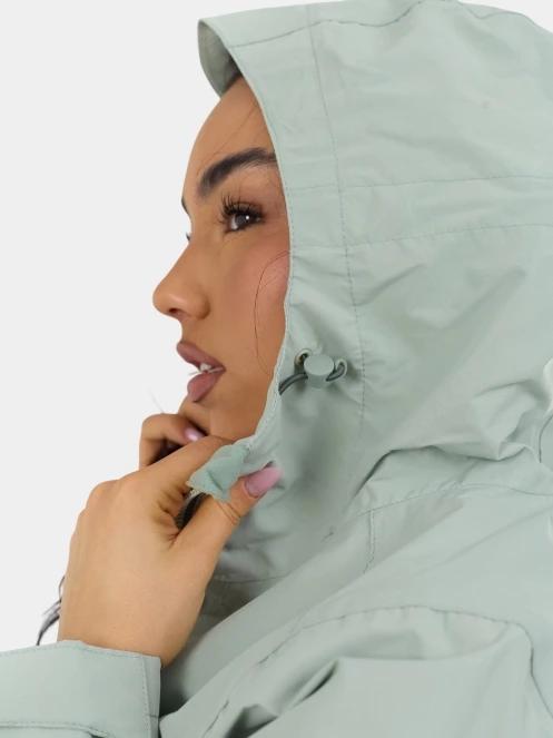 Fundango Yuma Raincoat női esőkabát zöld színben 9