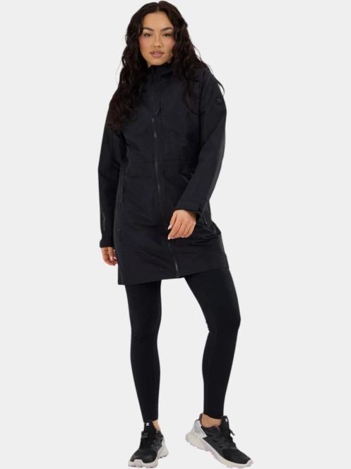 Fundango Yuma Raincoat női esőkabát fekete színben 4