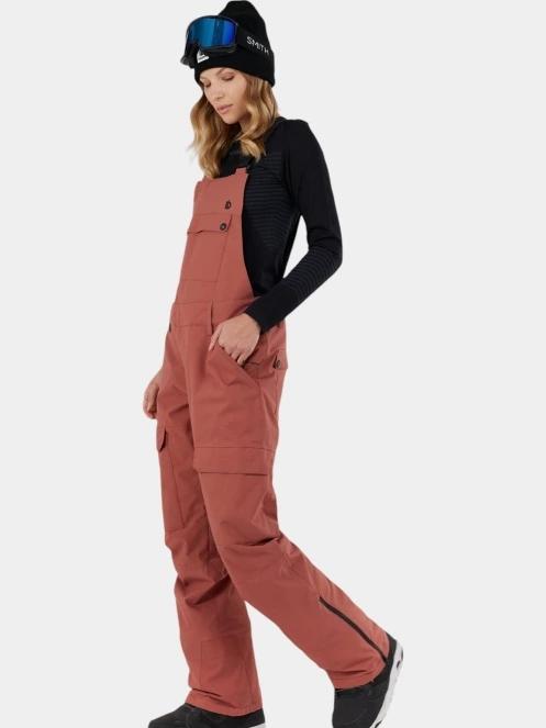 Fundango Sakura ECO Bib Pants női sínadrág rózsaszín színben 5