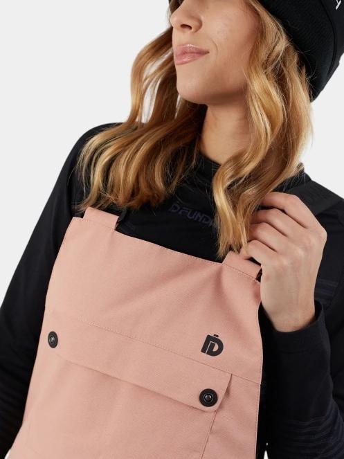 Fundango Sakura ECO Bib Pants női sínadrág rózsaszín színben 7