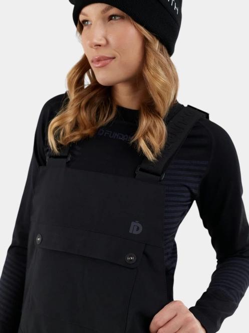 Fundango Sakura ECO Bib Pants női sínadrág fekete színben 7