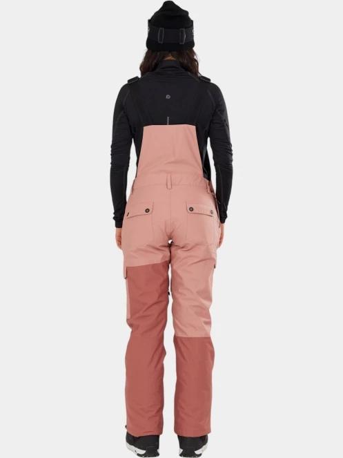 Fundango Sakura ECO Bib Pants női síoverál rózsaszín színben 3