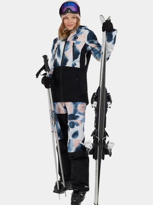 Fundango Sakura ECO Bib Pants női síoverál sötétkék színben 4