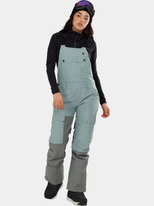 Fundango Sakura ECO Bib Pants női síoverál zöld színben 2