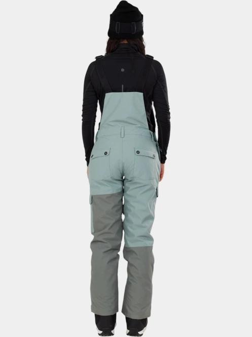 Fundango Sakura ECO Bib Pants női síoverál zöld színben 3