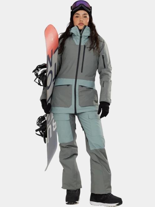 Fundango Sakura ECO Bib Pants női síoverál zöld színben 4