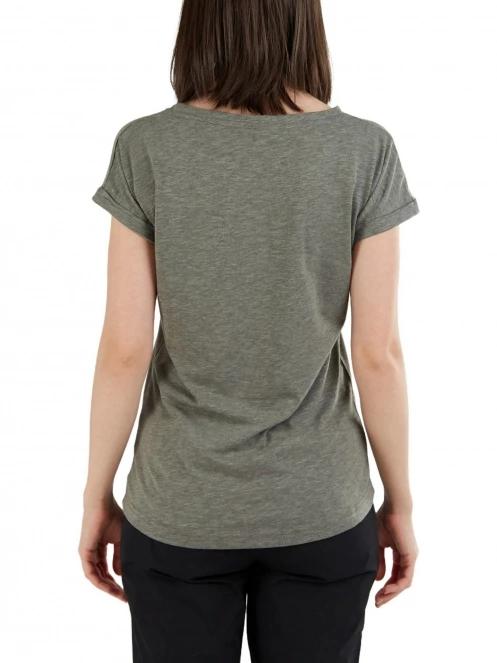 Fundango Amira T-shirt női rövid ujjú póló oliva színben 3