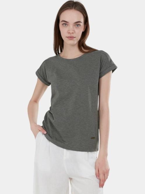 Fundango Amira T-shirt női rövid ujjú póló oliva színben 2