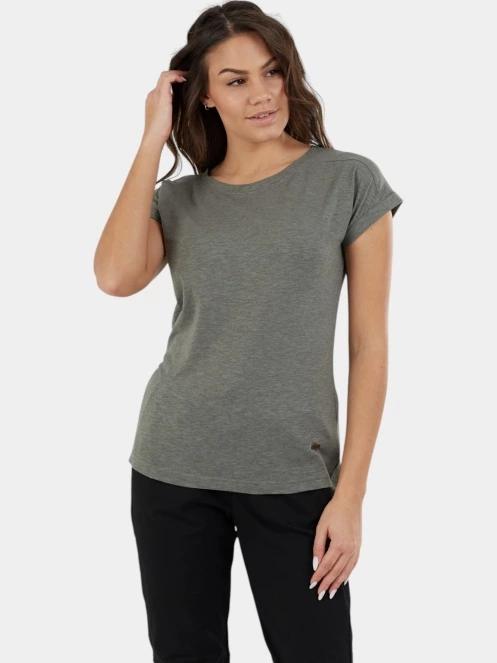Fundango Amira T-shirt női rövid ujjú póló oliva színben 5