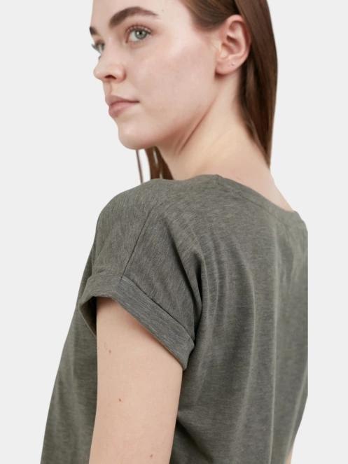Fundango Amira T-shirt női rövid ujjú póló oliva színben 8