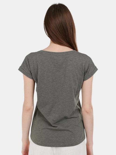 Fundango Amira T-shirt női rövid ujjú póló oliva színben 3