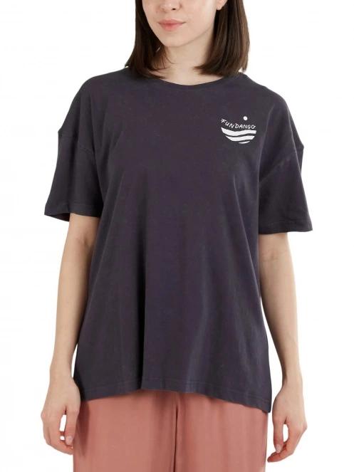 Fundango Nissa T-shirt női rövid ujjú póló fekete színben 2
