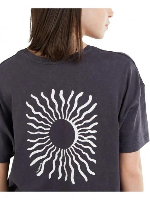 Fundango Nissa T-shirt női rövid ujjú póló fekete színben 7