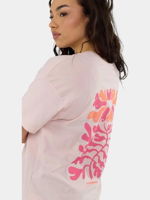 Fundango Sunshine II Surf-T női rövid ujjú póló rózsaszín színben 7