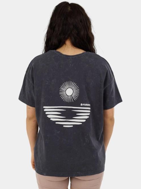 Fundango Sunshine II Surf-T női rövid ujjú póló fekete színben 3