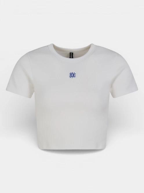 Fundango Sora Cropped T-shirt női crop top fehér színben 7