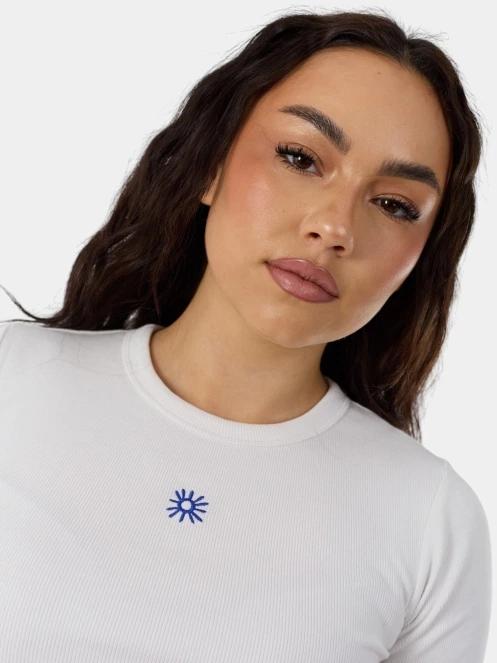 Fundango Sora Cropped T-shirt női crop top fehér színben 6