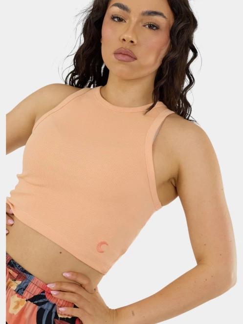 Fundango Naya Cropped Tank-T női tank top narancssárga színben 7