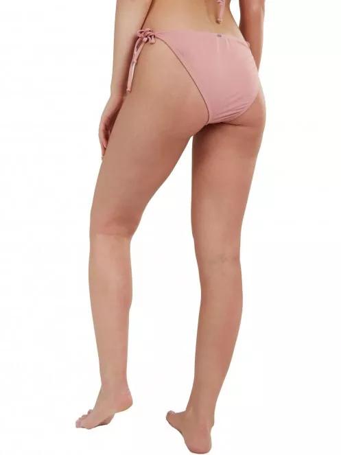 Fundango Innisfil Tie-side Bottoms női bikini alsó rózsaszín színben 3