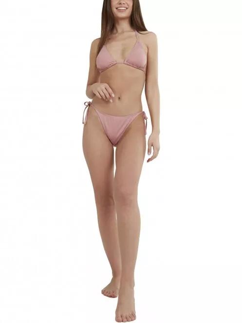 Fundango Innisfil Tie-side Bottoms női bikini alsó rózsaszín színben 5