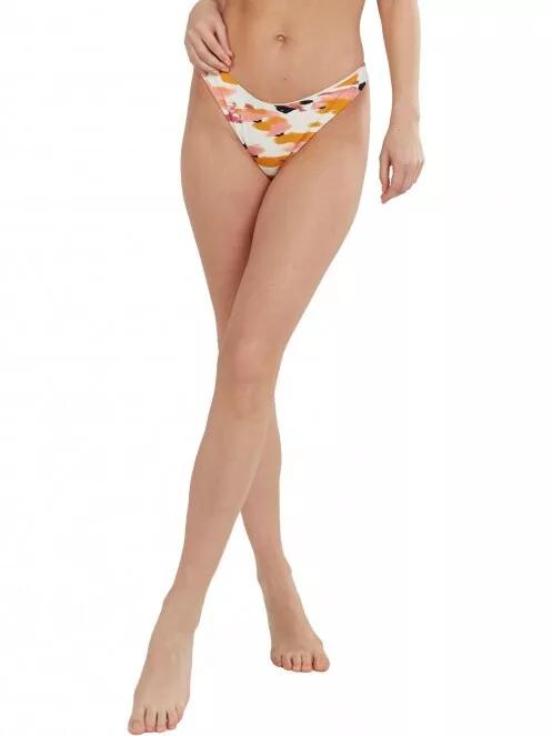 Fundango Madison High Cut Bottoms női bikini alsó multikolor színben 2