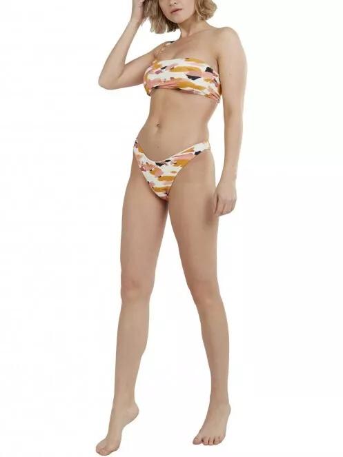 Fundango Madison High Cut Bottoms női bikini alsó multikolor színben 5