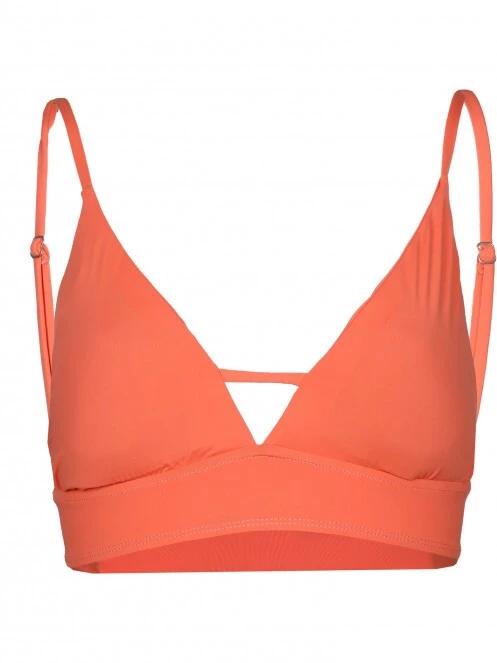 Fundango Sahara V-neck Cami Top női bikini felső magenta színben 7