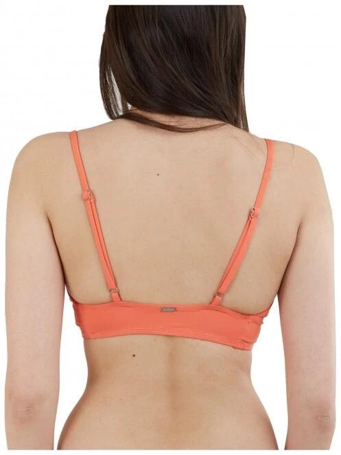 Fundango Sahara V-neck Cami Top női bikini felső magenta színben 3