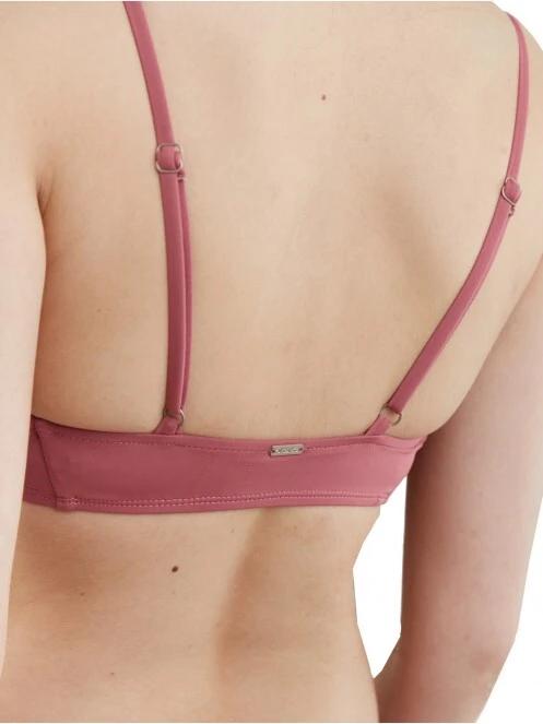 Fundango Sahara V-neck Cami Top női bikini felső magenta színben 5