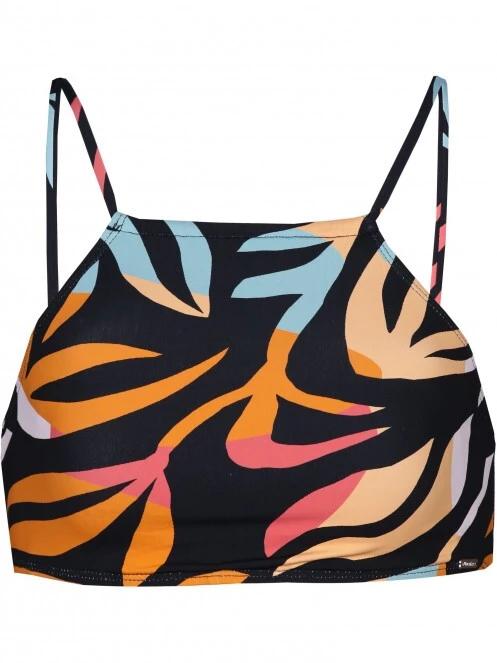 Fundango Hogg High Neck Top női bikini felső multikolor színben 6