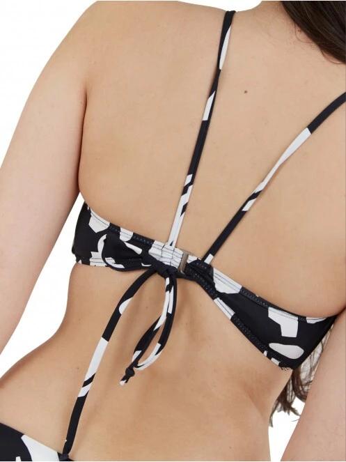 Fundango Hogg High Neck Top női bikini felső fekete színben 6