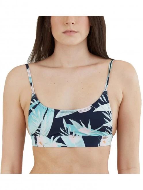 Fundango Moana Bralette Top női bikini felső sötétkék színben 2