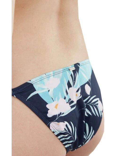 Fundango Innisfil Tie-side Bottoms női bikini alsó sötétkék színben 5