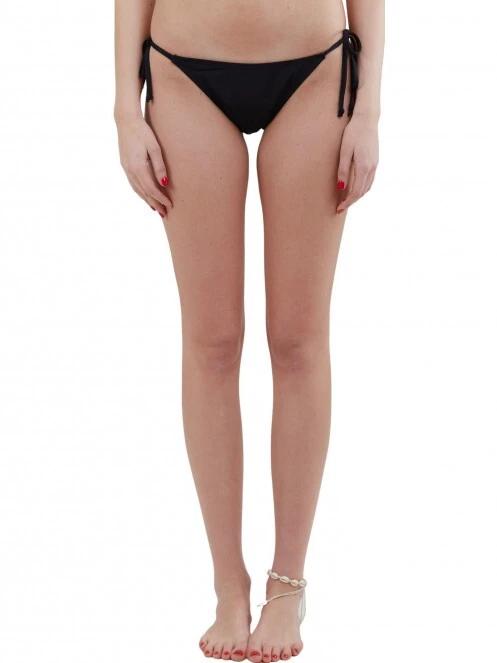 Fundango Innisfil Tie-side Bottoms női bikini alsó fekete színben 2