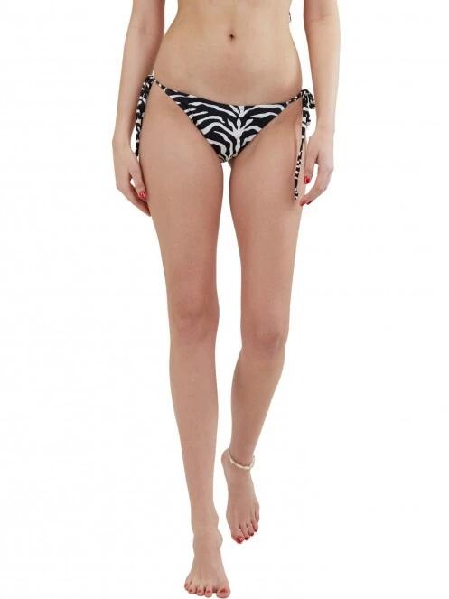 Fundango Innisfil Tie-side Bottoms női bikini alsó fekete színben 2