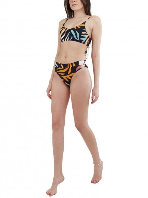Fundango Sahara Mid Waist Full Bottoms női bikini alsó multikolor színben 4