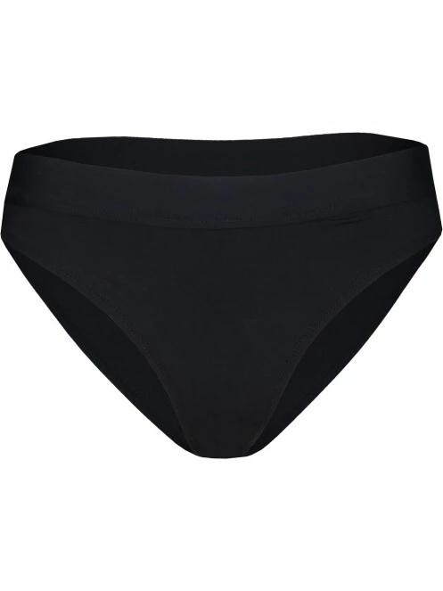 Fundango Sahara Mid Waist Full Bottoms női bikini alsó fekete színben 6